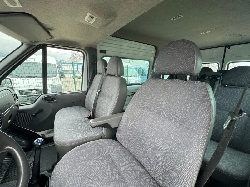 Ford Transit 2.0TDI* Климатик* 9местен* Германия* , снимка 14 - Бусове и автобуси - 48347436