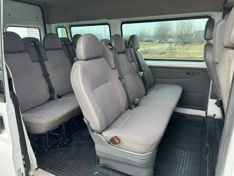 Ford Transit 2.0TDI* Климатик* 9местен* Германия* , снимка 11 - Бусове и автобуси - 48347436