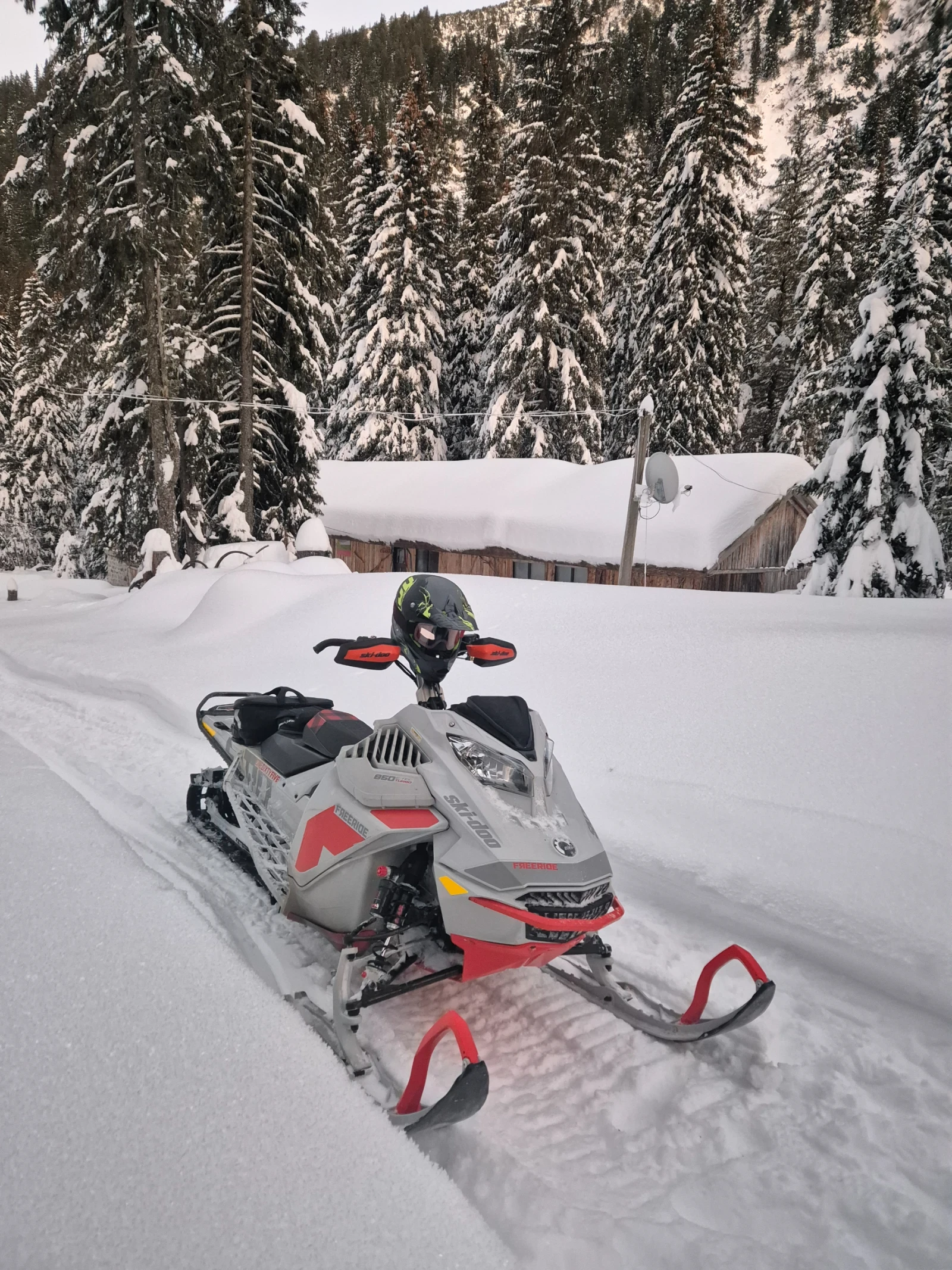 Ski-Doo Freeride TURBO 165, снимка 2 - Мотоциклети и мототехника - 56712907