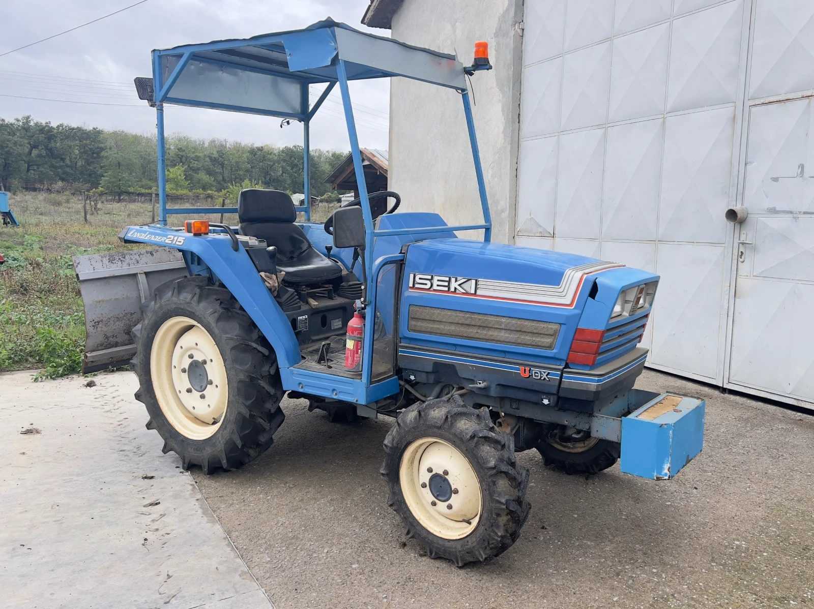 Трактор ISEKI UDX215 Фреза + Плуг - изображение 3