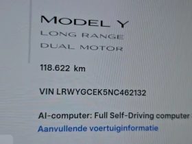Tesla Model Y Long Range Dual Motor Leather LED Navi, снимка 9