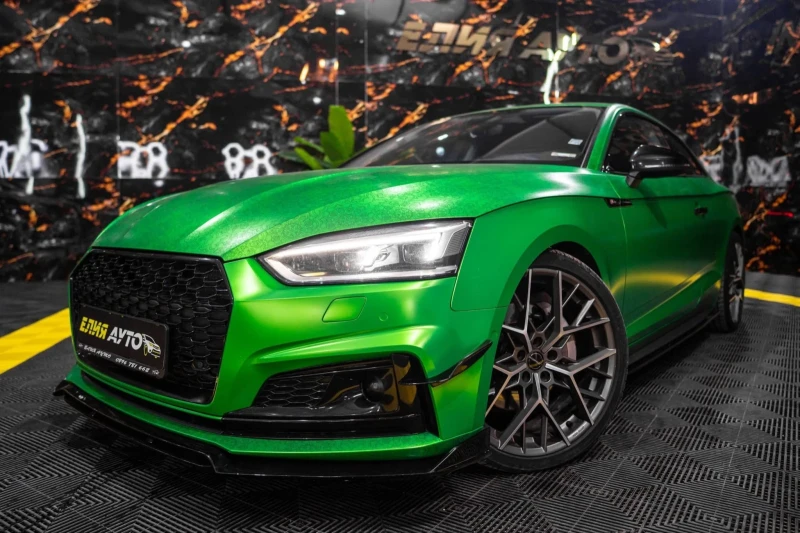 Audi A5 3.0TDI QUATTRO FULL S LINE B&O ЛИЗИНГ 100%, снимка 4 - Автомобили и джипове - 53394130