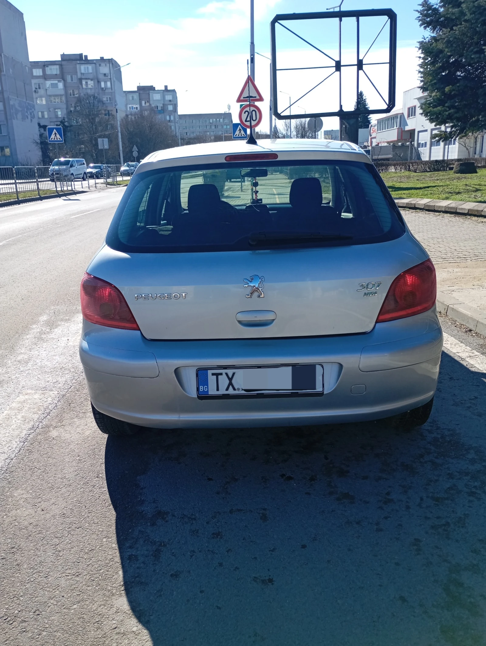 Peugeot 307 2.0HDi 90kc, снимка 8 - Автомобили и джипове - 53908744