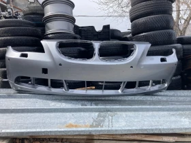 Оригинална предна броня за БМВ Е60-Е61 2004-2007. С забележка.