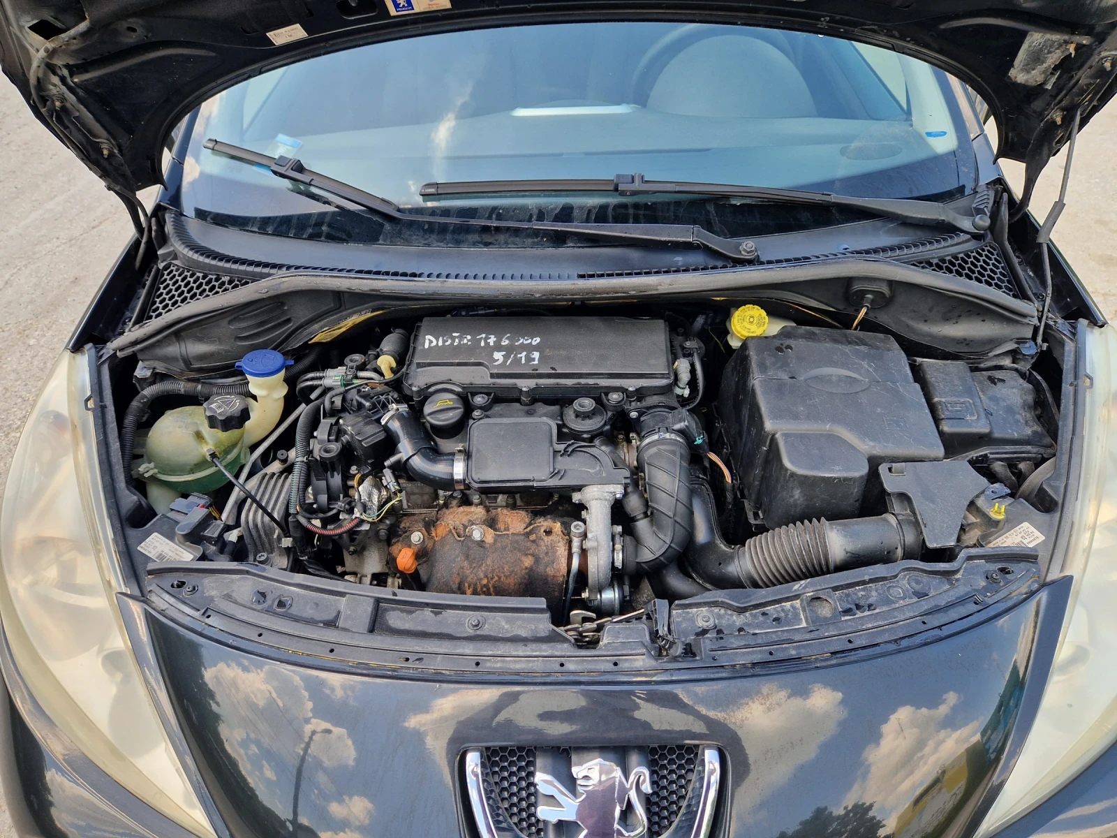 Peugeot 207 1.4HDI, 75кс, 08г, 5вр, Италия , снимка 15 - Автомобили и джипове - 54703305