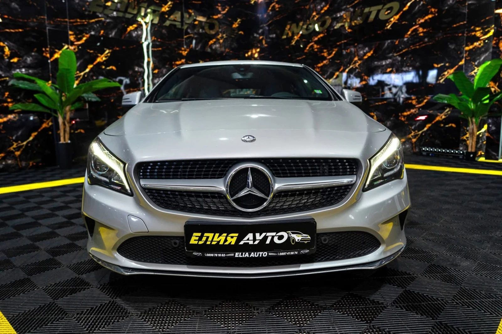 Mercedes-Benz CLA 200 D FACELIFT AMG LINE LED NAVI ЛИЗИНГ 100%, снимка 3 - Автомобили и джипове - 54723559