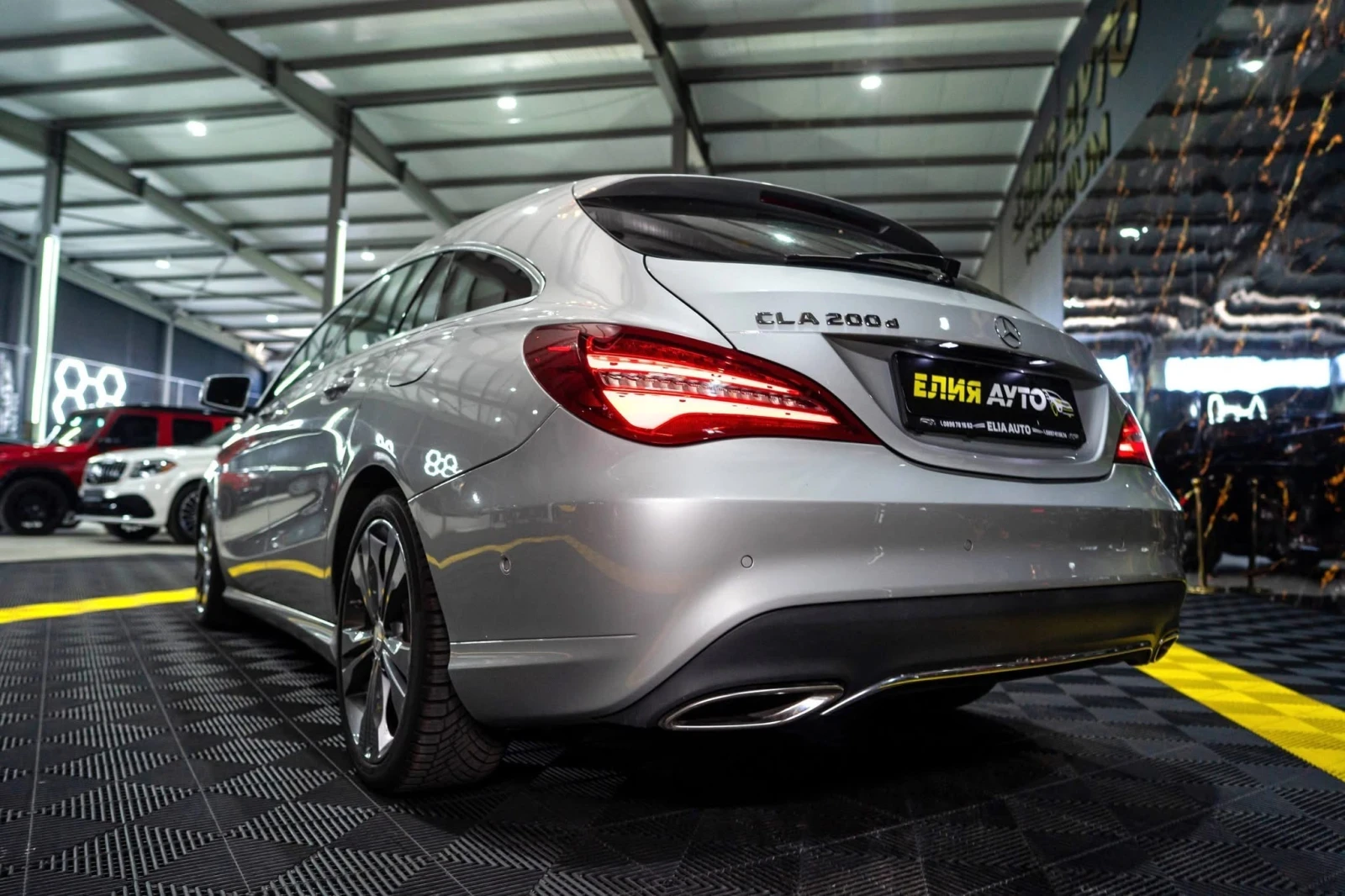 Mercedes-Benz CLA 200 D FACELIFT AMG LINE LED NAVI ЛИЗИНГ 100%, снимка 6 - Автомобили и джипове - 54723559