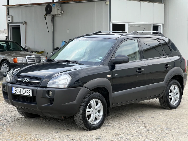 Hyundai Tucson 2.0CRDI- 140к.с. 4х4/6 скорости/ Кожа/ Климатроник - 5400 лв. - 33161591 1