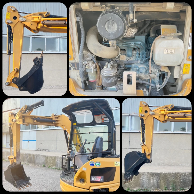 Багер Cat 030Esr / Перфектен / Оригинална боя, снимка 12 - Индустриална техника - 51323201