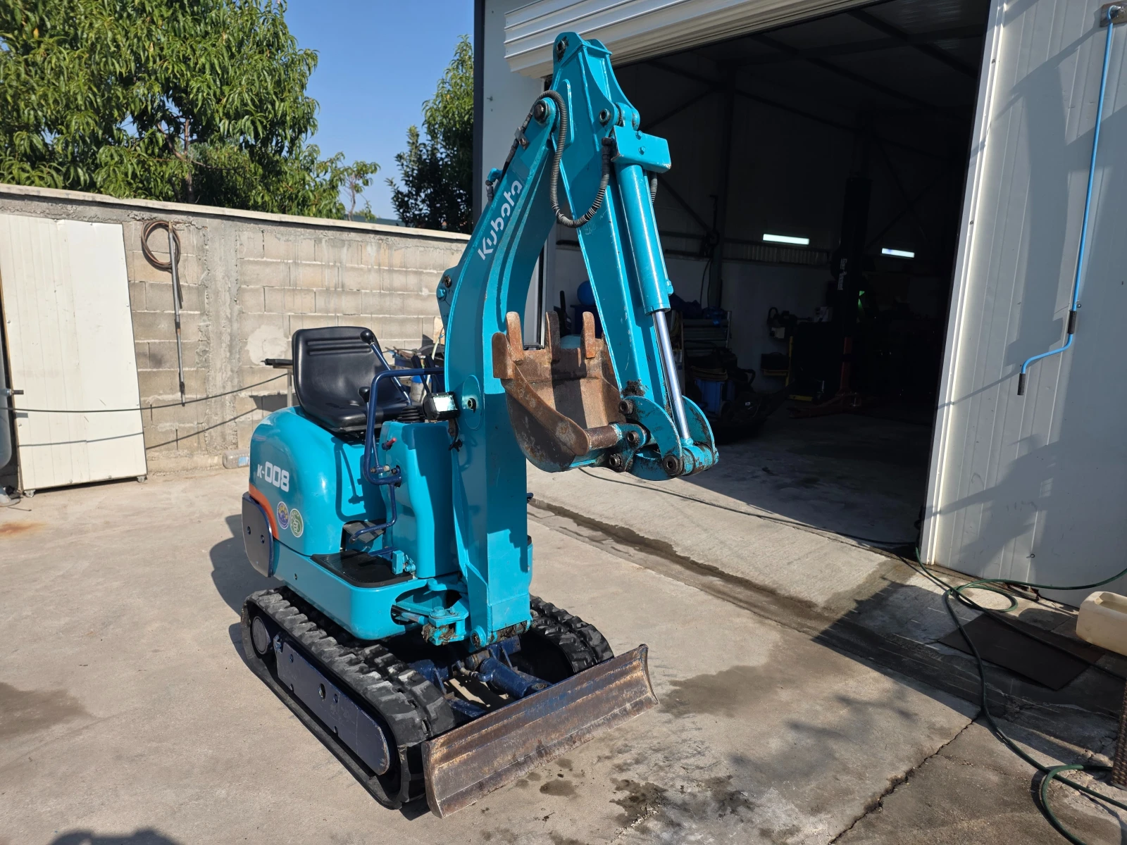 Багер Kubota K-008, снимка 3 - Индустриална техника - 56164410