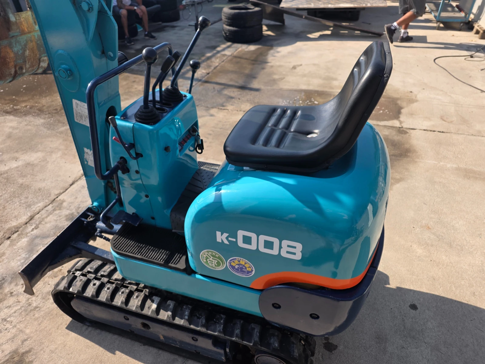 Багер Kubota K-008, снимка 8 - Индустриална техника - 56164410