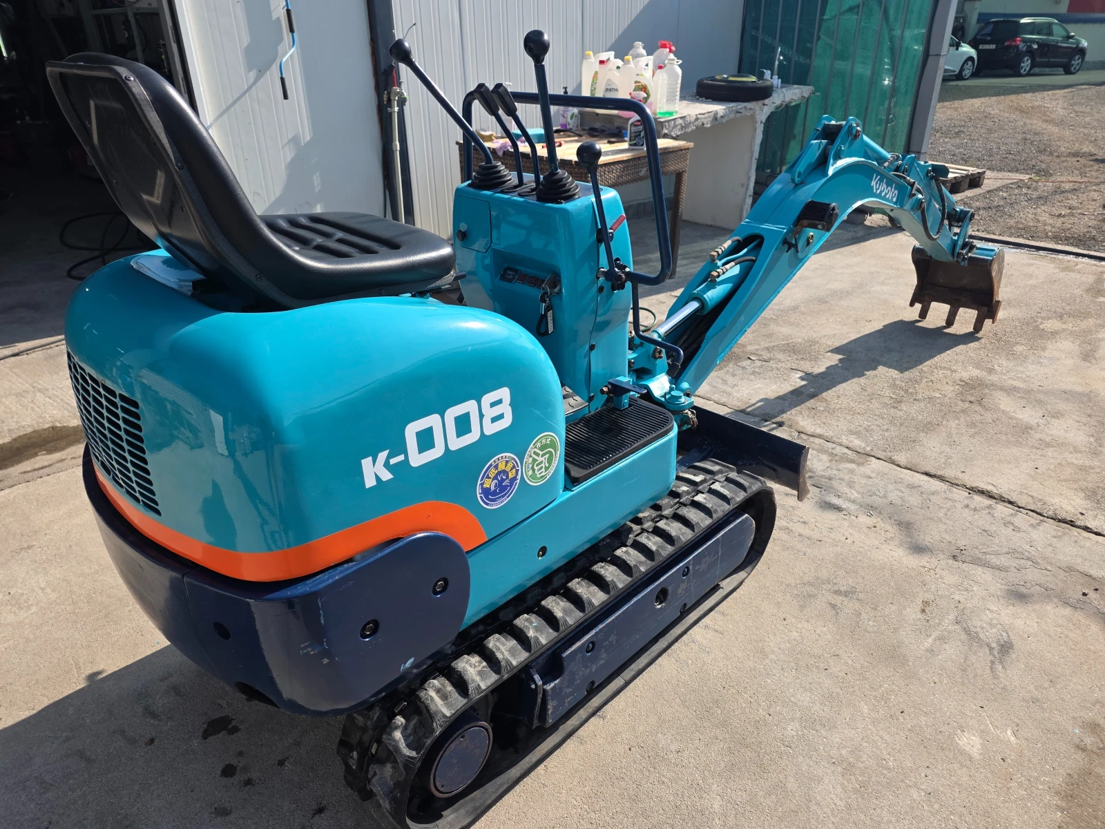 Багер Kubota K-008, снимка 11 - Индустриална техника - 56164410