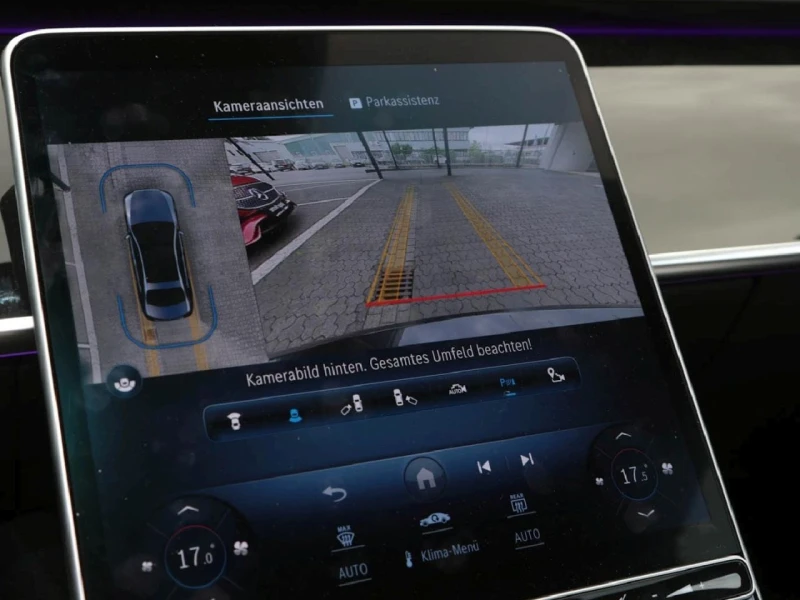 Mercedes-Benz S 500 AMG/LONG/4-MATIC/EXCLUSIV/PANO/BURM/HEAD UP/360/, снимка 9 - Автомобили и джипове - 51486249