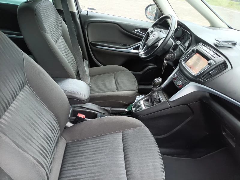 Opel Zafira Газ 7 места сервизна история , снимка 14 - Автомобили и джипове - 53237920