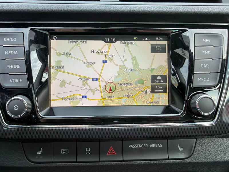 Skoda Fabia 1.2TSI MONTE CARLO* DSG* ПАНОРАМА* ПОДГРЕВ* K LESS, снимка 16 - Автомобили и джипове - 53415857