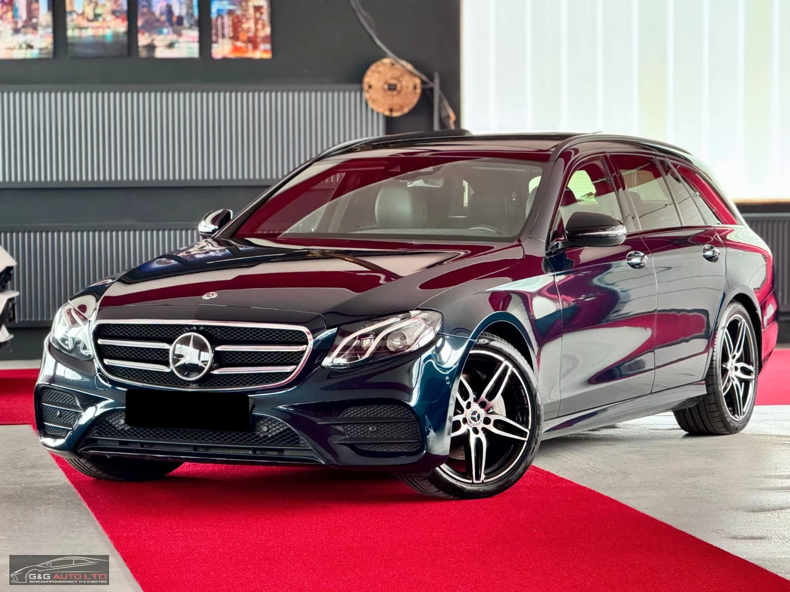 Mercedes-Benz E 220 d/AMG/194HP/AIRM./PANO/DISTRONIC/HUD/CAM/LED/784f | Mobile.bg   1