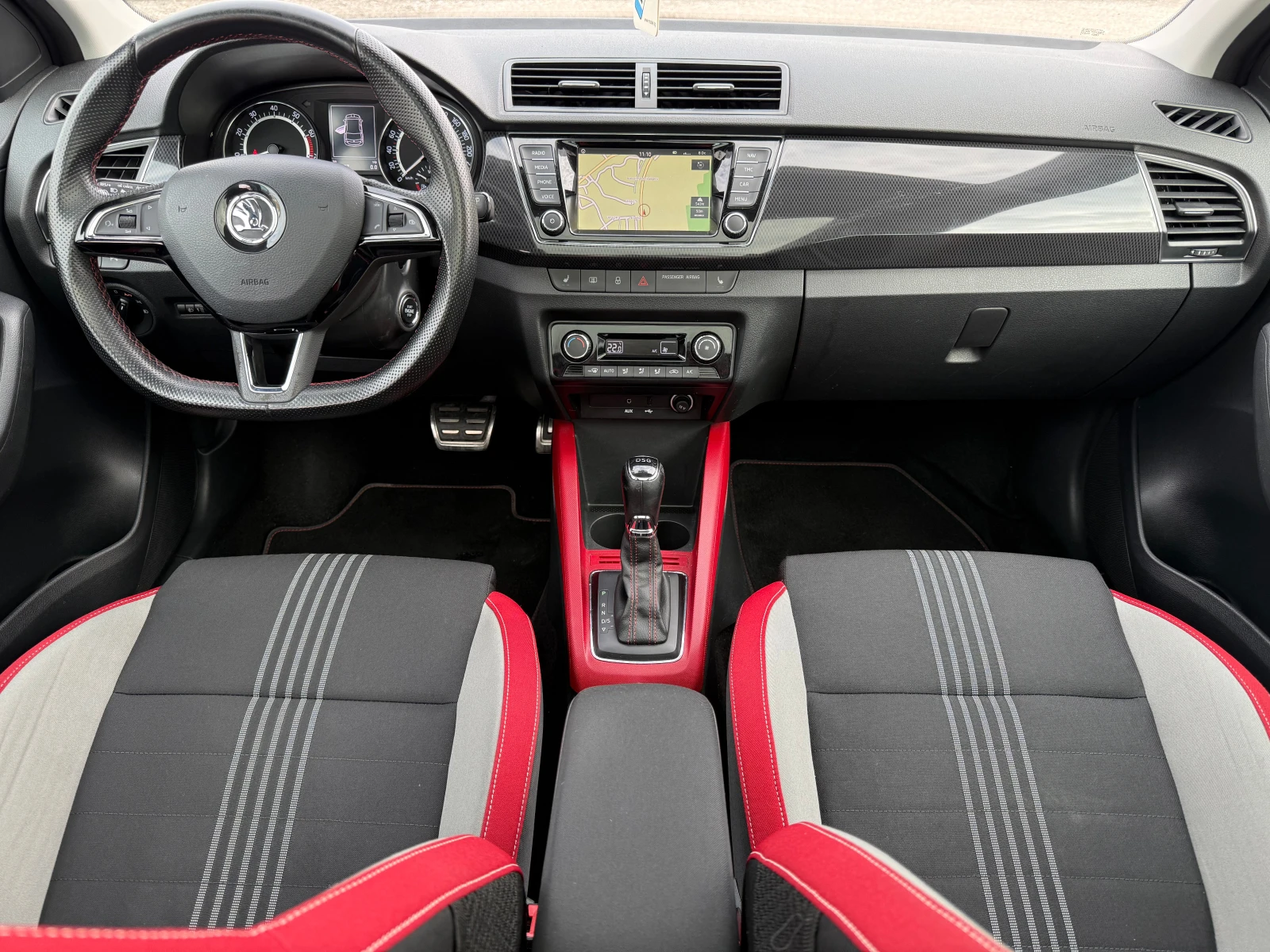 Skoda Fabia 1.2TSI MONTE CARLO* DSG* ��������* �������* K LESS | Mobile.bg � ����������� 12