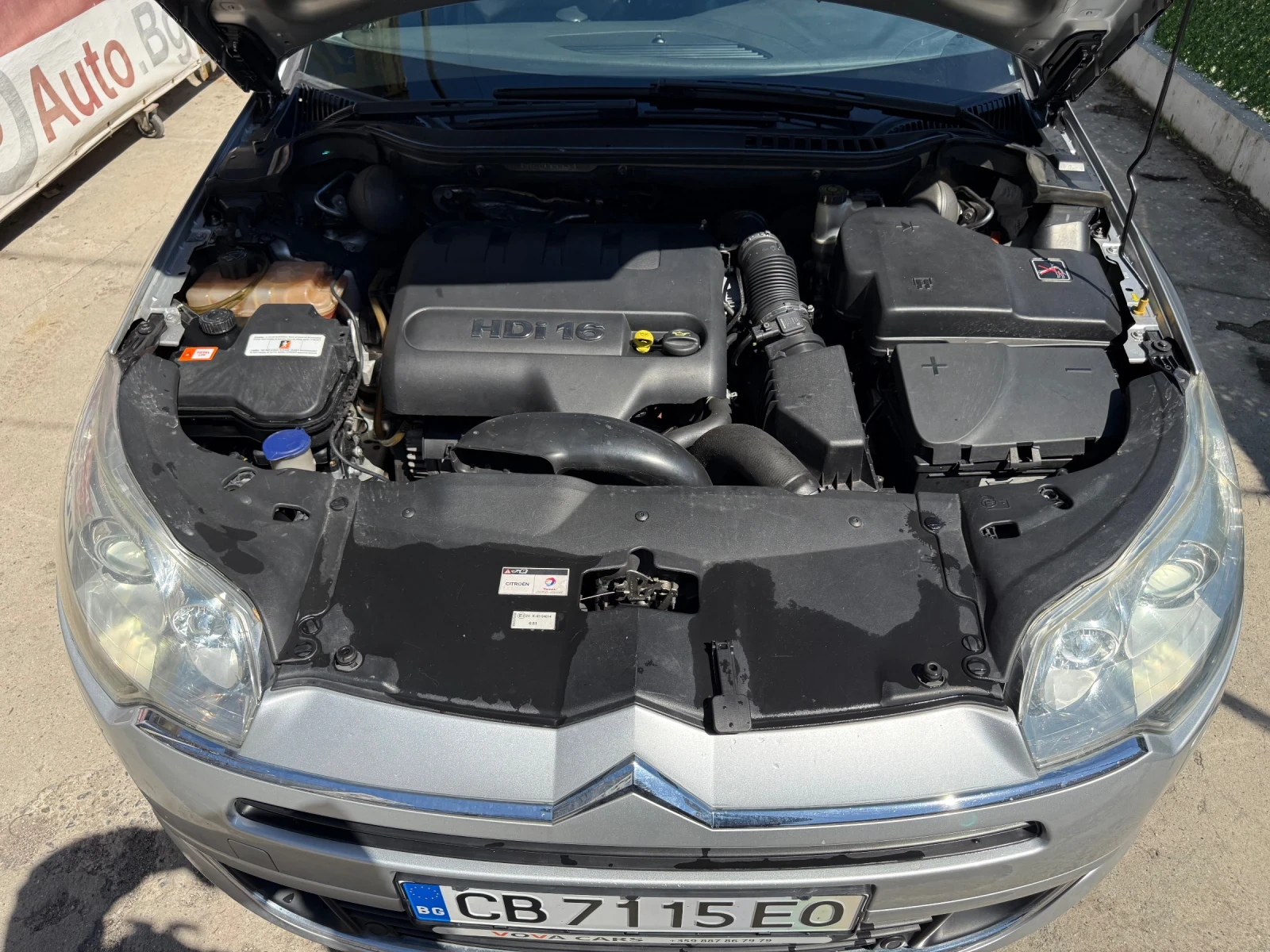 Citroen C5 2, 0hdi-136к.с Tourer Автоматик Кожа Ксенон, снимка 14 - Автомобили и джипове - 54097670