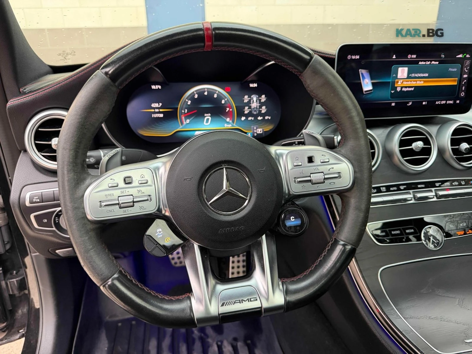Mercedes-Benz C 43 AMG 4MATIC Автокредит Цена до България, снимка 8 - Автомобили и джипове - 55098019