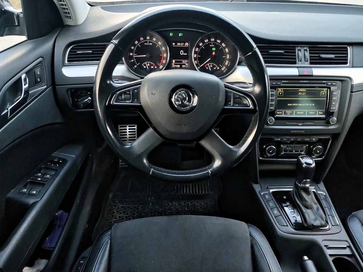 Skoda Superb SCOUT 6DSG/КАСКО/ВИНЕТКА/ОБСЛУЖЕН, снимка 12 - Автомобили и джипове - 55366801