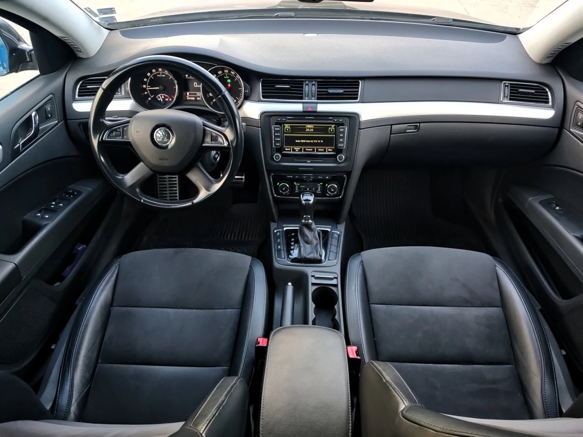 Skoda Superb SCOUT 6DSG/КАСКО/ВИНЕТКА/ОБСЛУЖЕН, снимка 11 - Автомобили и джипове - 55366801