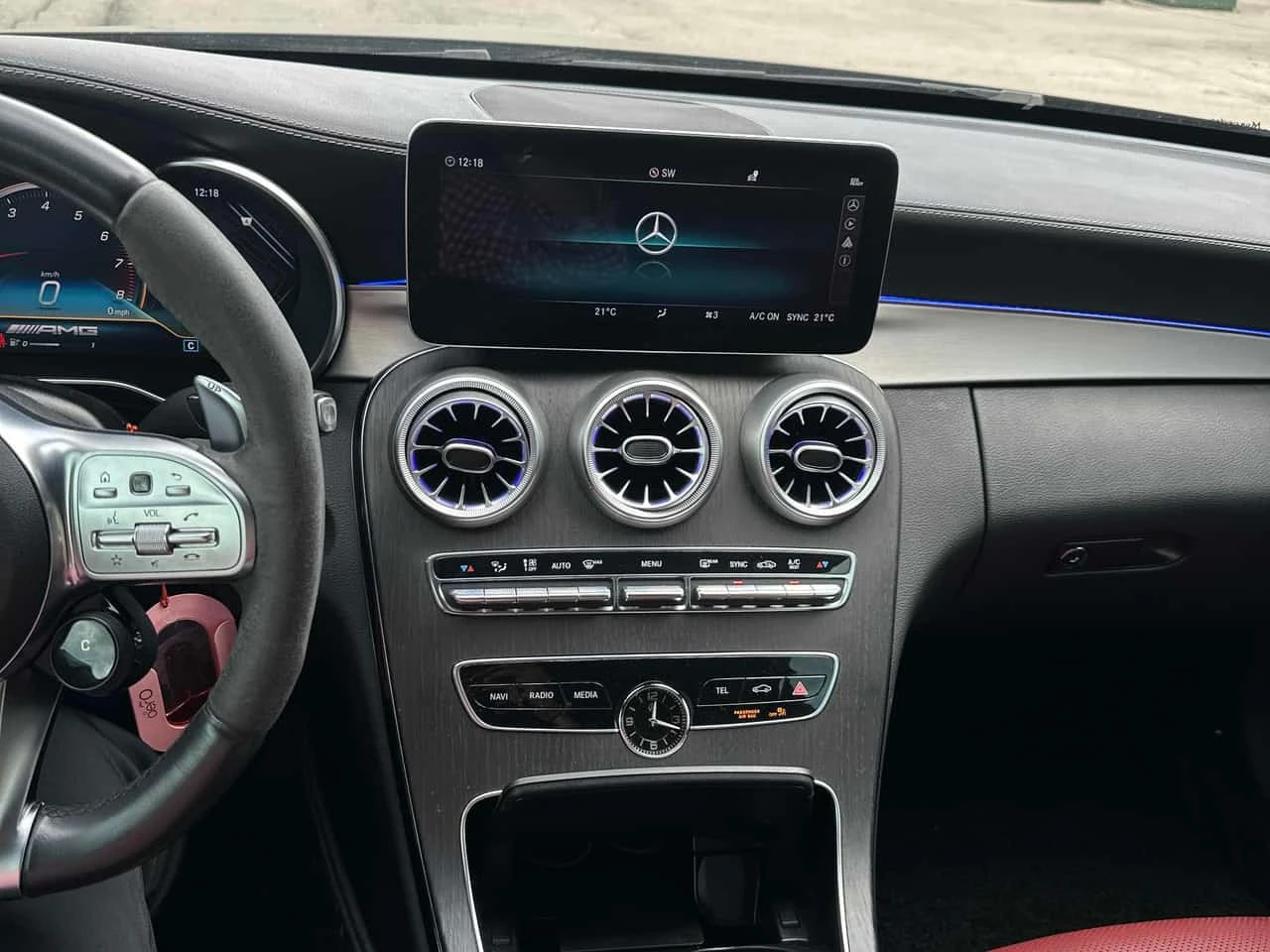 Mercedes-Benz C 43 AMG * CARFAX * ОПЦИЯ ЗА ФИНАНСИРАНЕ, снимка 9 - Автомобили и джипове - 55747886