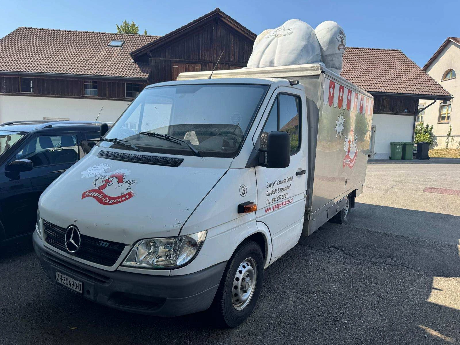 Mercedes-Benz Sprinter 311 МОБИЛНА ПЕКАРНА ГРИЛ, ПИЛЕ, ДЖОЛАН, ШИШ -СПЕЦИАЛЕН