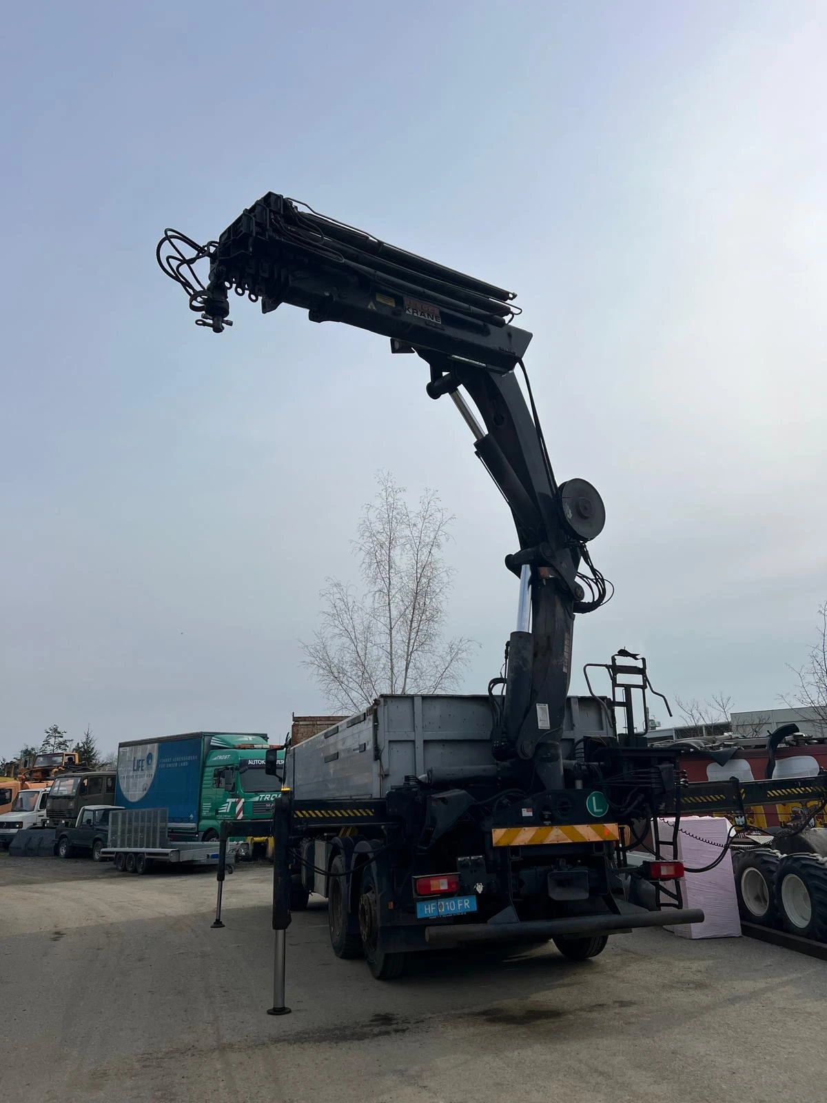 Volvo Fm Кран, 18-метра, 6х2, Внос, , , , снимка 7 - Камиони - 54010678