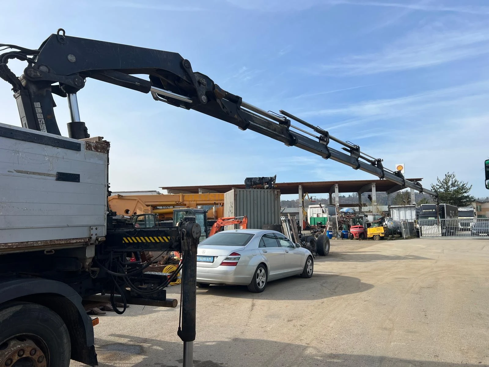 Volvo Fm Кран, 18-метра, 6х2, Внос, , , , снимка 6 - Камиони - 54010678