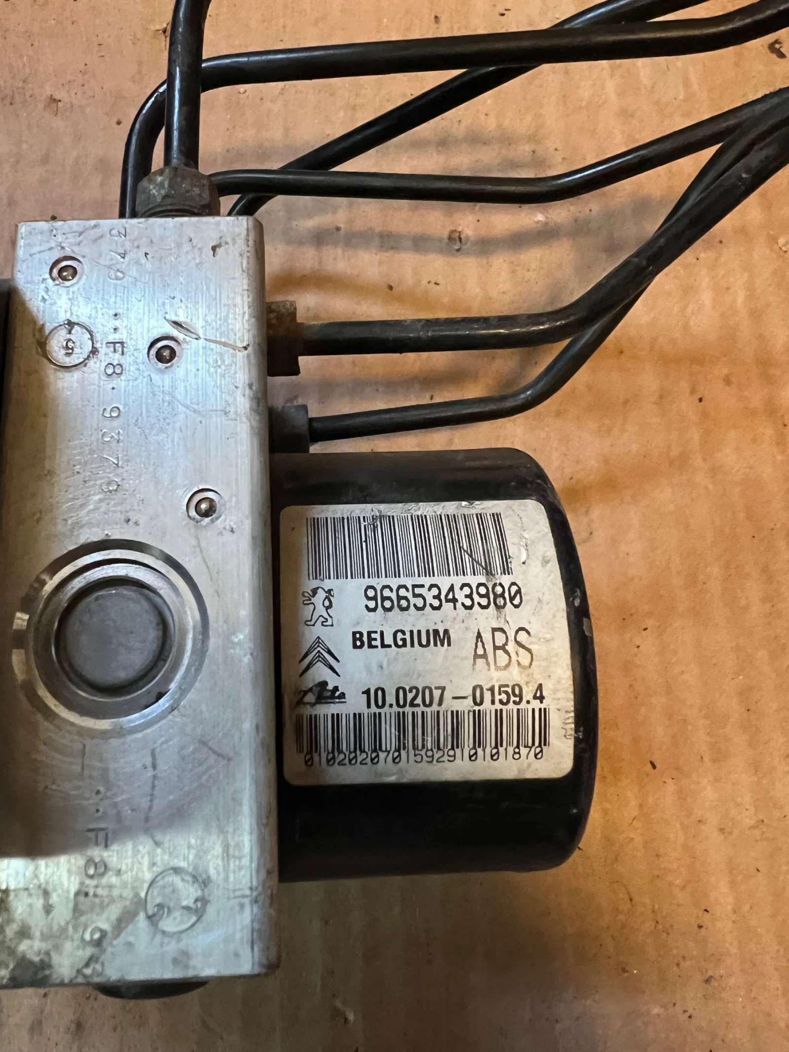 9665343980 ABS  PEUGEOT CITROEN 10.0207-0159.4 ABS MK270.2 CEM00 10.0970-1159.3 | Mobile.bg   2