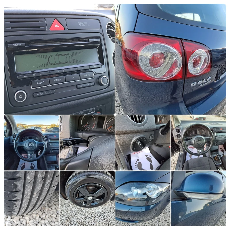 VW Golf Plus 1.6TDi 105к.с, HIGHLINE , снимка 16 - Автомобили и джипове - 47500462