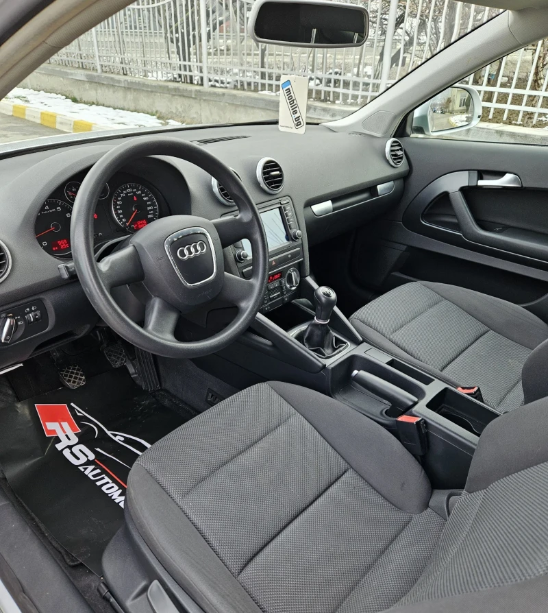 Audi A3 1.6i 102kc Парктроник Навигация , снимка 7 - Автомобили и джипове - 48230139