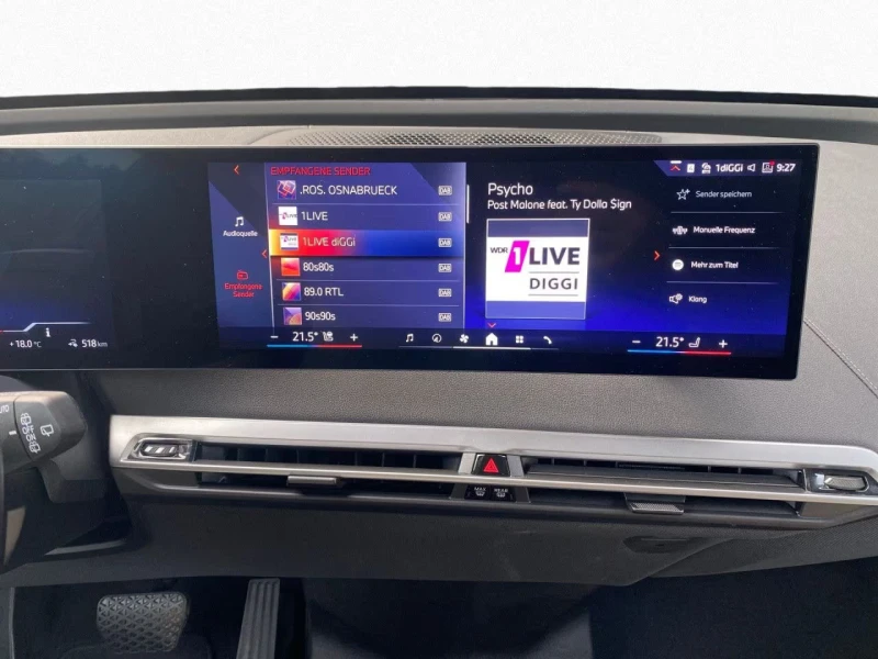 BMW iX 50/xDRIVE/523HP/SPORT/360/SKYLONGE/766v, снимка 13 - Автомобили и джипове - 52169975