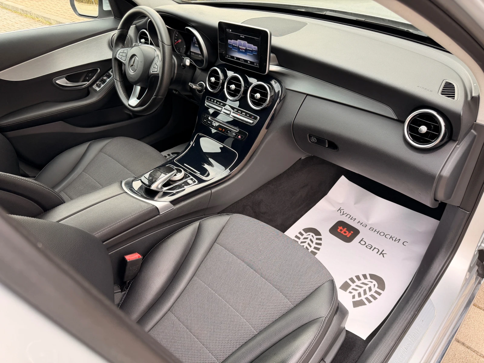 Mercedes-Benz C 220 2.2d-КОАЖА-ЕЛ-INTELLIGENT-LIGHT-LED-SYSTEM-220Х.КМ, снимка 15 - Автомобили и джипове - 53714182