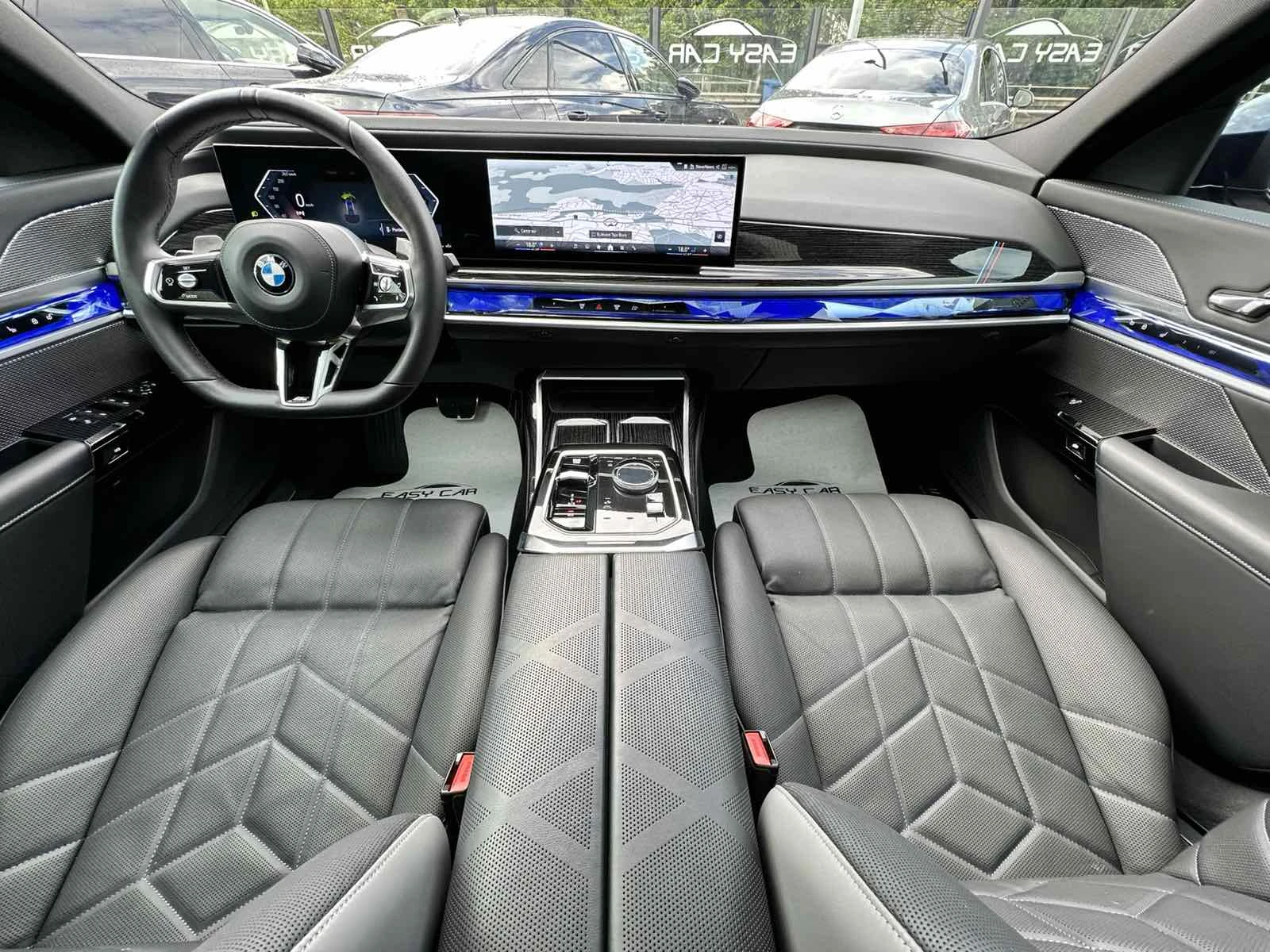 BMW 740 M-SPORT/PANO/360 CAMERA/ HUD / , снимка 9 - Автомобили и джипове - 54678922