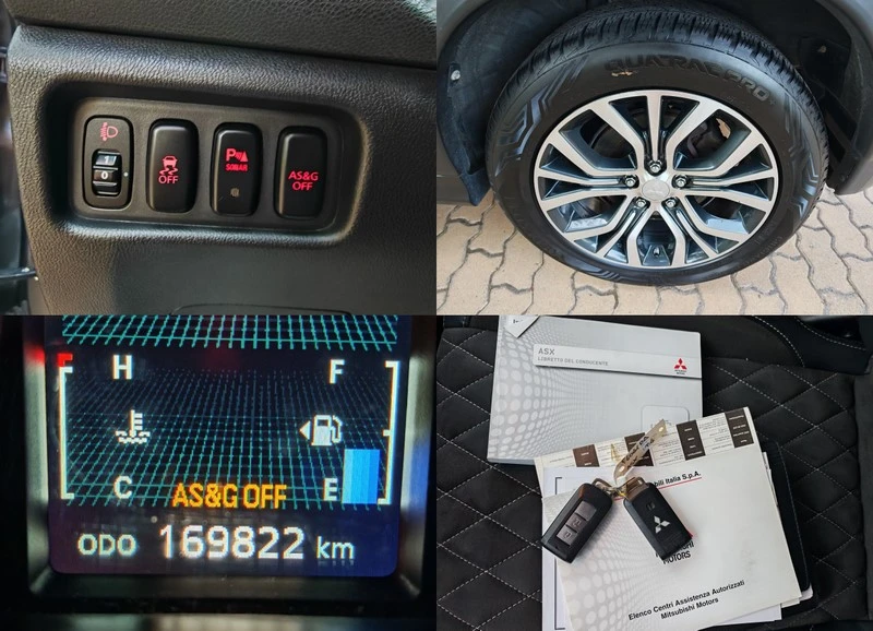 Mitsubishi ASX 1.6D-FACELIFT-КОЖА-НАВИ , снимка 17 - Автомобили и джипове - 55688034