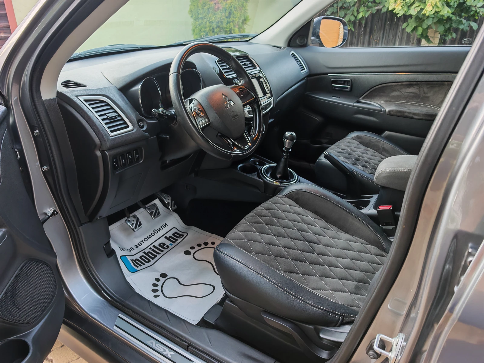 Mitsubishi ASX 1.6D-FACELIFT-КОЖА-НАВИ , снимка 7 - Автомобили и джипове - 55688034