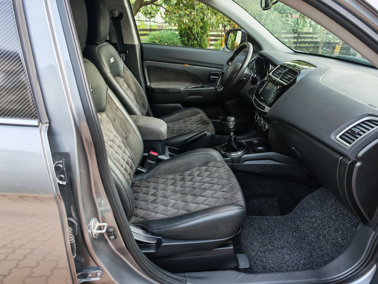 Mitsubishi ASX 1.6D-FACELIFT-КОЖА-НАВИ , снимка 9 - Автомобили и джипове - 55688034