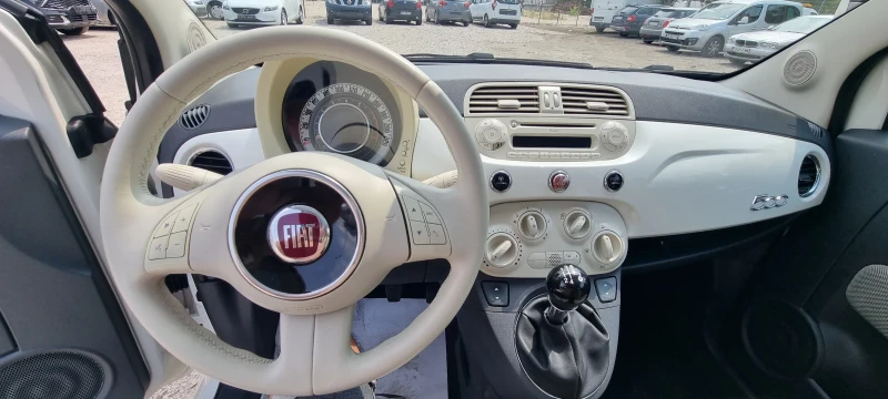 Fiat 500 1.2i 69k.c EURO 5B ITALIA , снимка 12 - Автомобили и джипове - 46955431