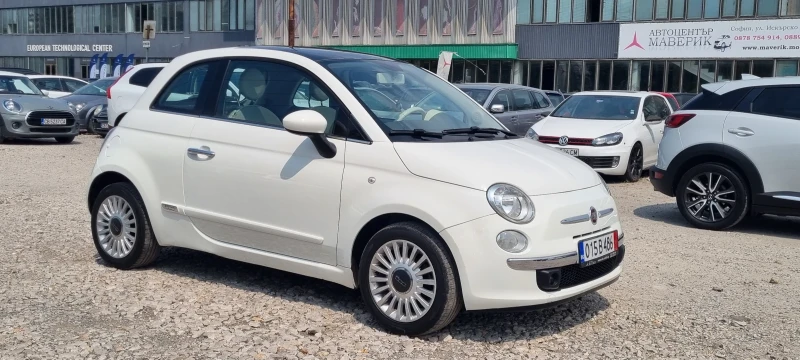 Fiat 500 1.2i 69k.c EURO 5B ITALIA , снимка 7 - Автомобили и джипове - 46955431