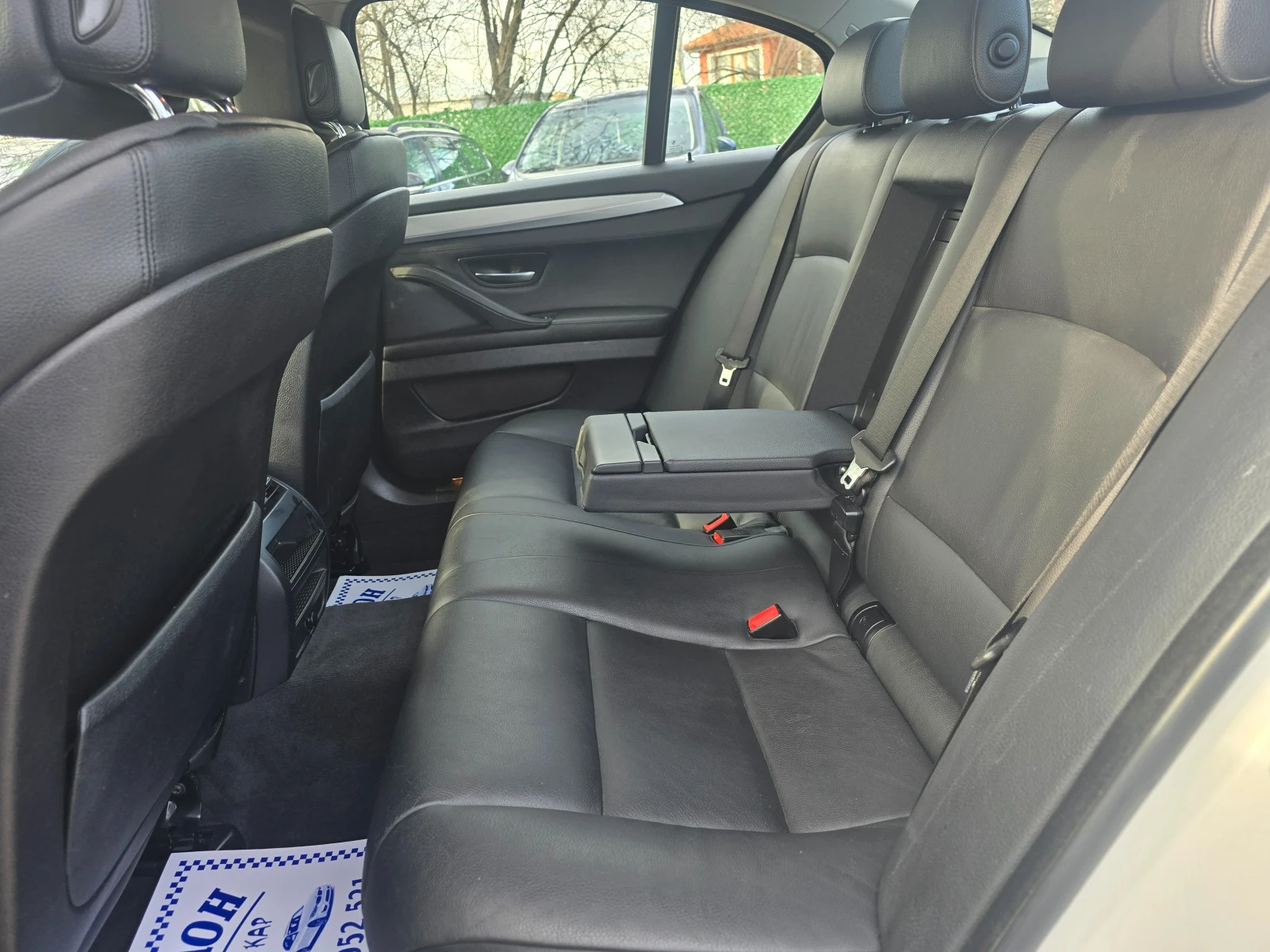 BMW 520 D-АВТОМАТИК-НАВИГАЦИЯ-КОЖА, снимка 13 - Автомобили и джипове - 53799929