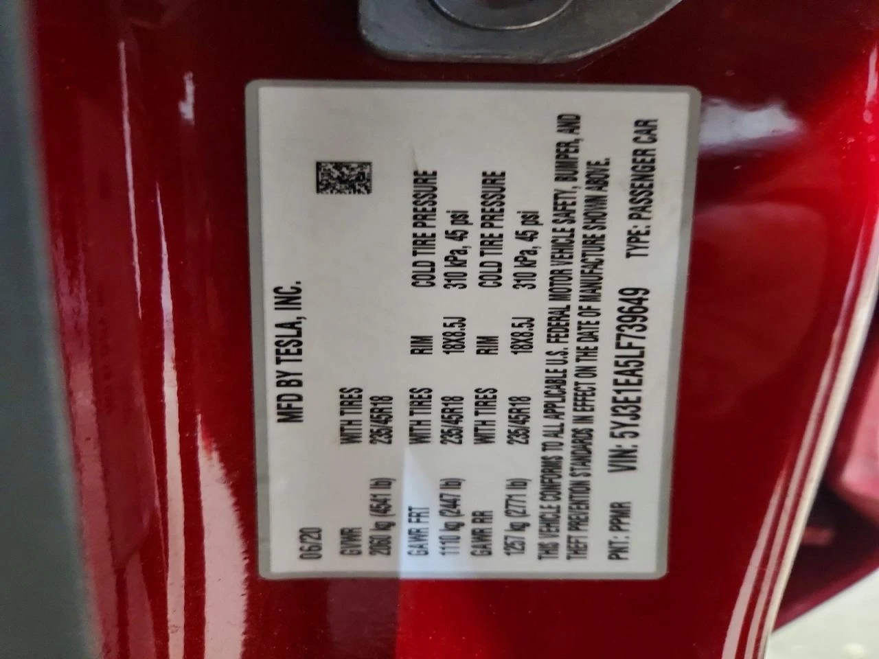 Tesla Model 3, снимка 12 - Автомобили и джипове - 54743855