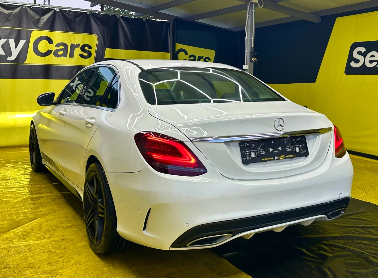 Mercedes-Benz C 200 AMG-LINE/9G/FACELIFT, снимка 7 - Автомобили и джипове - 56110974