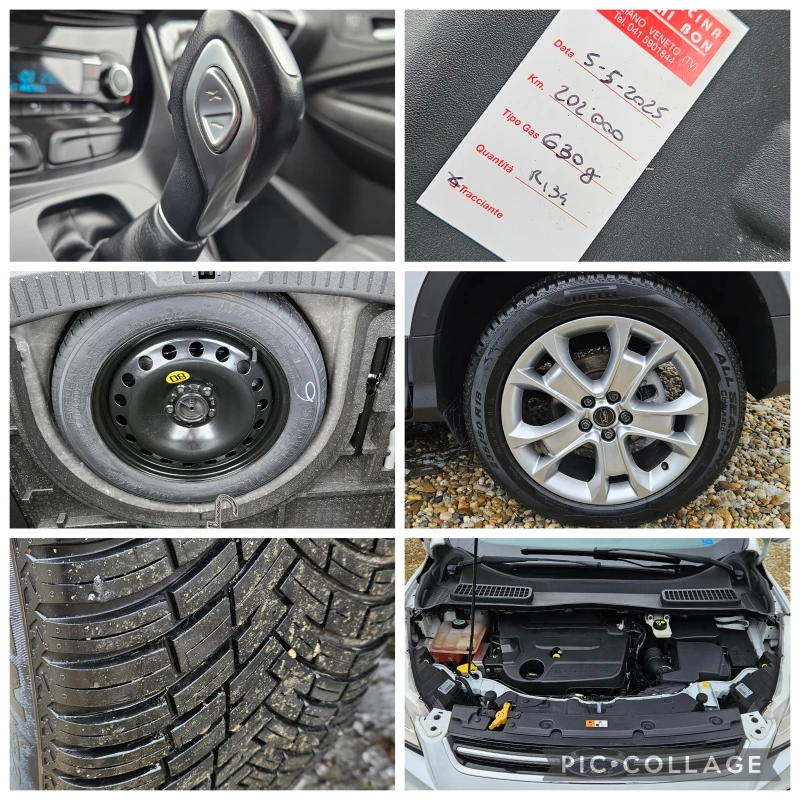 Ford Kuga 2.0TDCi-163кс* 4Х4* АВТОМАТИК* 2014г* КОЖА* ПОДГРЕ, снимка 15 - Автомобили и джипове - 53063384