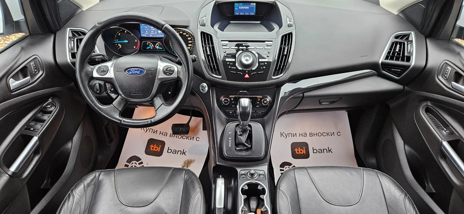 Ford Kuga 2.0TDCi-163кс* 4Х4* АВТОМАТИК* 2014г* КОЖА* ПОДГРЕ - изображение 9