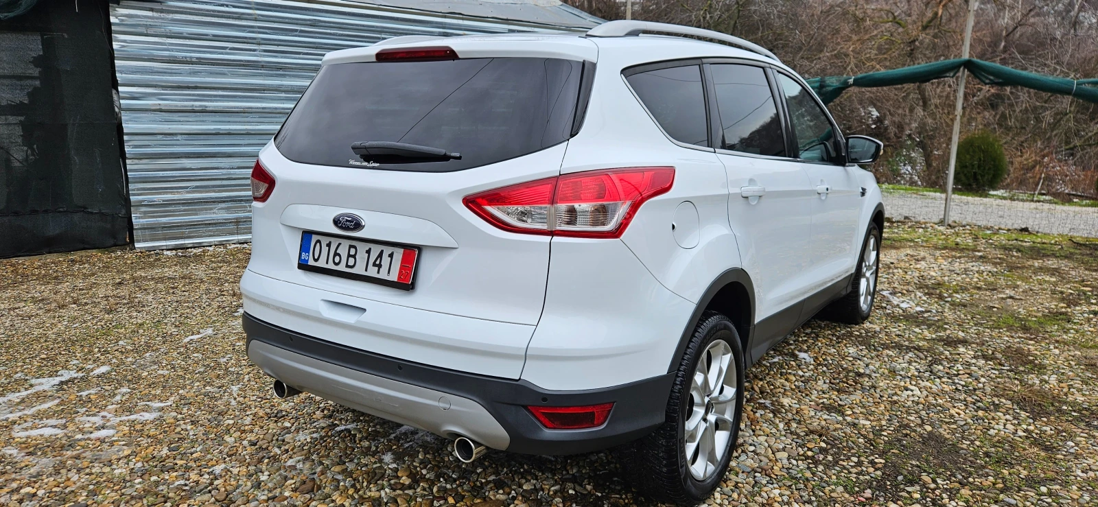 Ford Kuga 2.0TDCi-163кс* 4Х4* АВТОМАТИК* 2014г* КОЖА* ПОДГРЕ - изображение 4