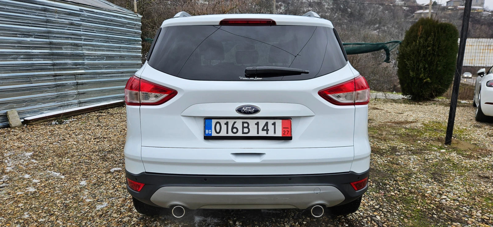 Ford Kuga 2.0TDCi-163кс* 4Х4* АВТОМАТИК* 2014г* КОЖА* ПОДГРЕ - изображение 5