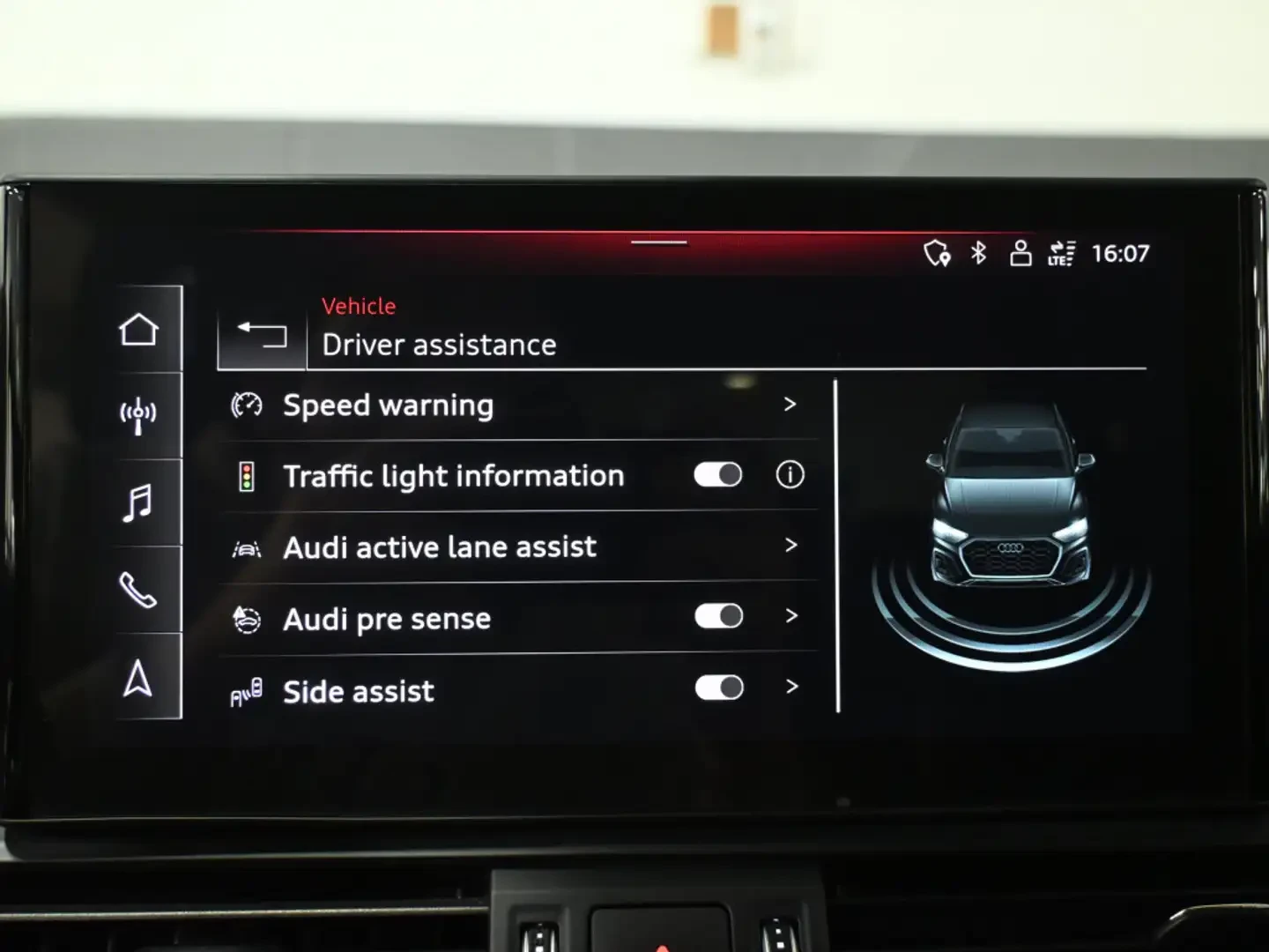 Audi Q5 S-LINE/BLACK OPTICS/PANO/DIGITAL/AMBIENT/, снимка 13 - Автомобили и джипове - 55661457