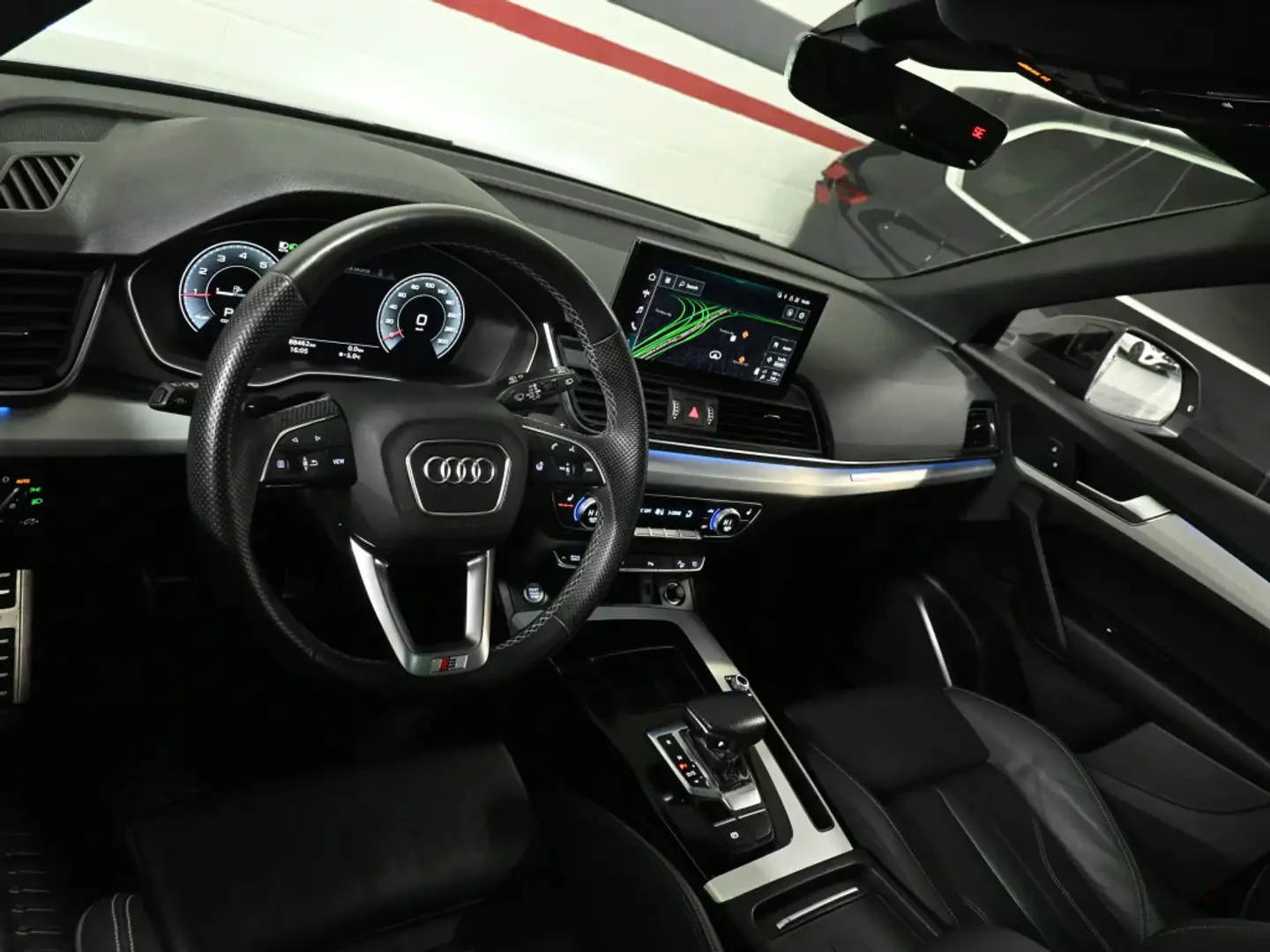 Audi Q5 S-LINE/BLACK OPTICS/PANO/DIGITAL/AMBIENT/, снимка 9 - Автомобили и джипове - 55661457