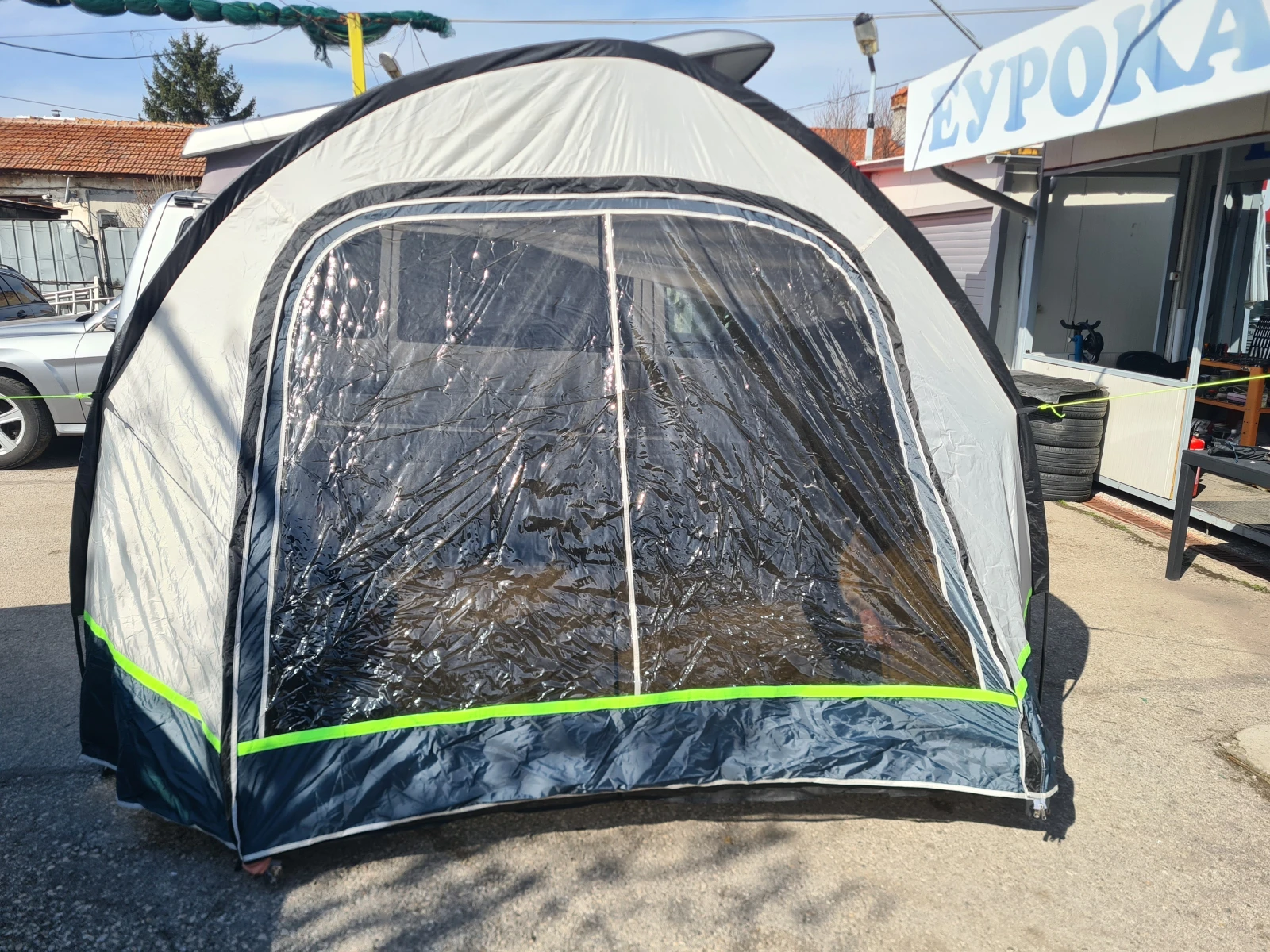 VW Multivan 2.5i-КЕМПЕР, снимка 14 - Бусове и автобуси - 54030396